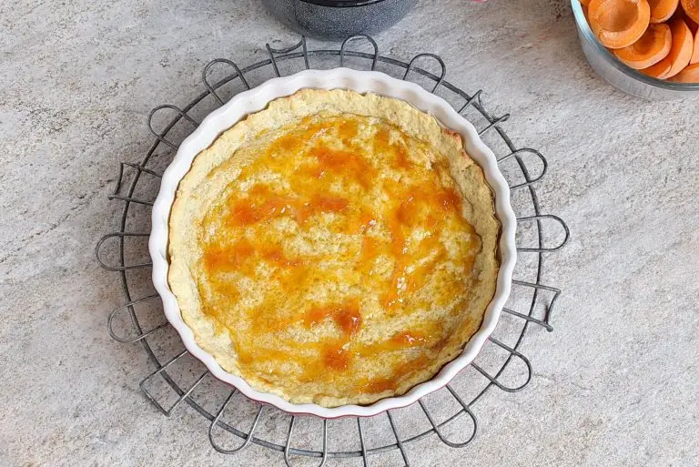 Step 9 - Brandied Apricot Tart