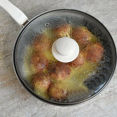 Chicken Meatballs with Honey Mustard Sauce recipe - step 8