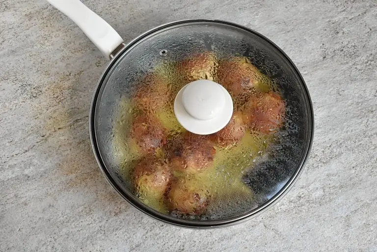 Step 8 - Chicken Meatballs with Honey Mustard Sauce