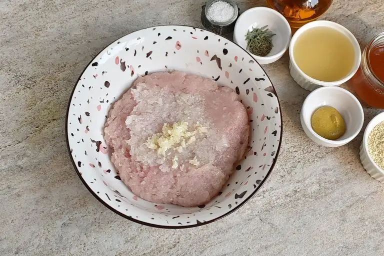 Step 2 - Chicken Meatballs with Honey Mustard Sauce
