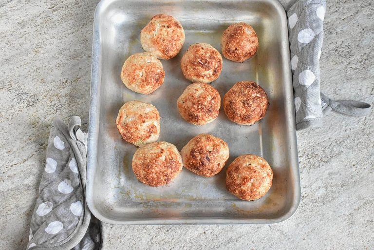 Step 5 - Chicken Meatballs with Honey Mustard Sauce