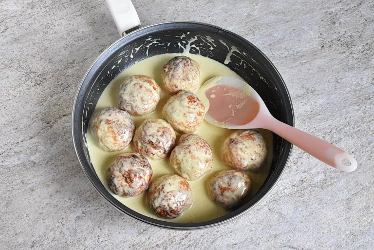 Step 8 - Chicken Meatballs with Honey Mustard Sauce