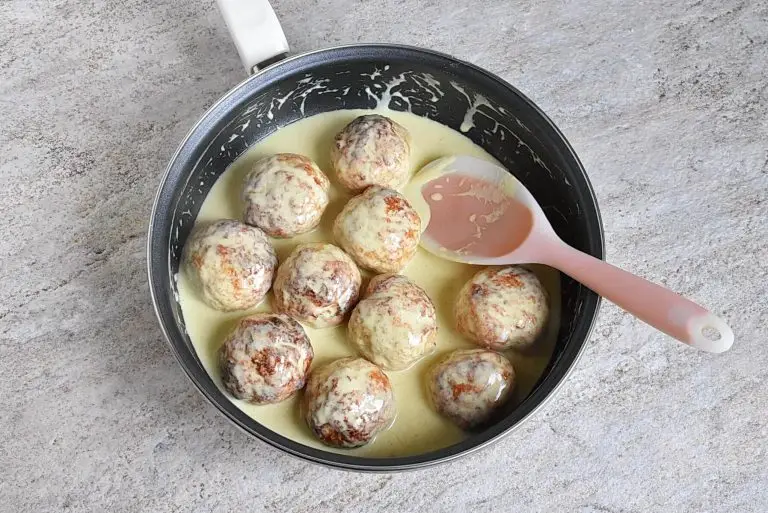 Step 8 - Chicken Meatballs with Honey Mustard Sauce