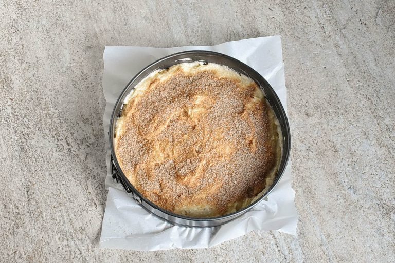 Step 9 - Cinnamon Pear Cake