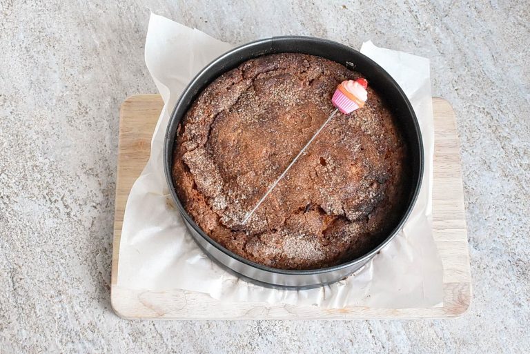 Step 10 - Cinnamon Pear Cake
