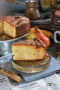 Cinnamon Pear Cake