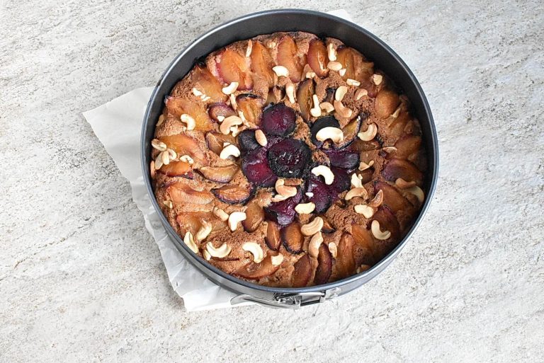 Step 8 - Healthy Plum Cake