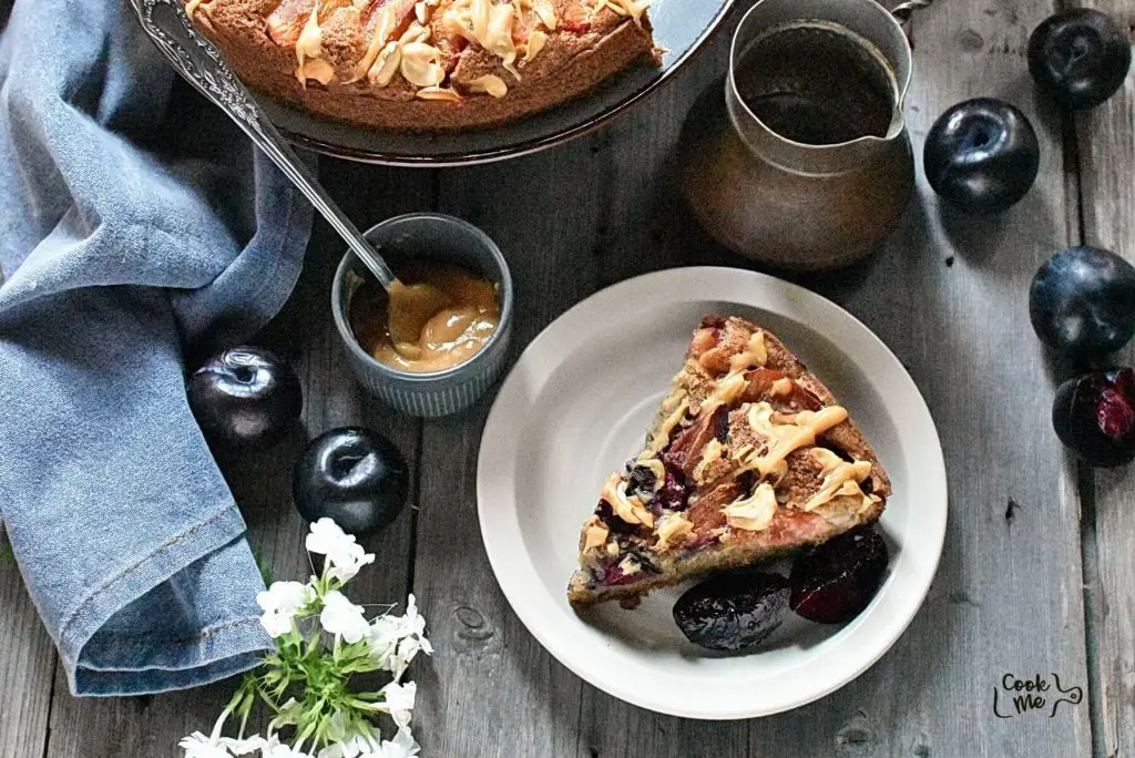Healthy Plum Cake