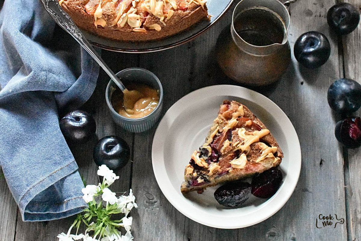 Healthy Plum Cake