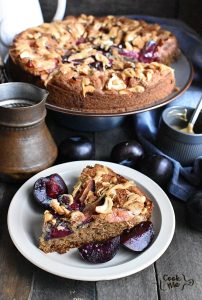 Healthy Plum Cake