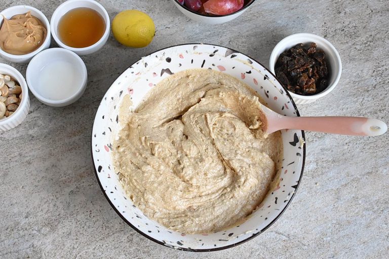 Step 4 - Healthy Plum Cake