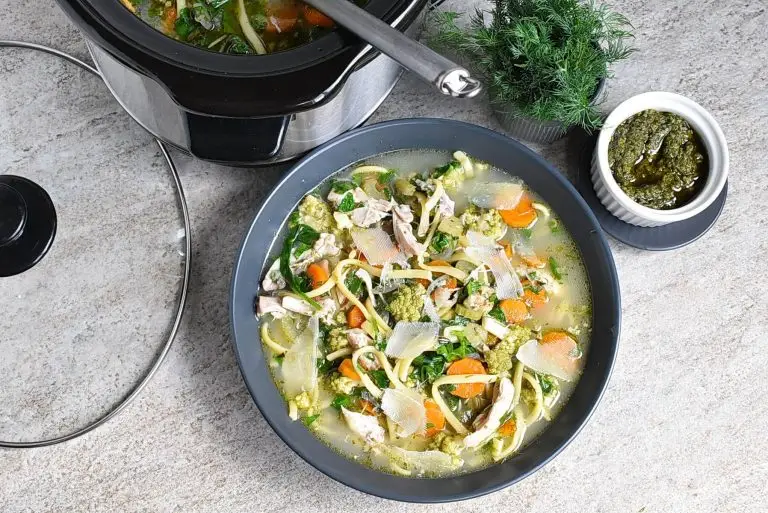 Step 8 - Lemony Pesto Chicken Noodle Soup