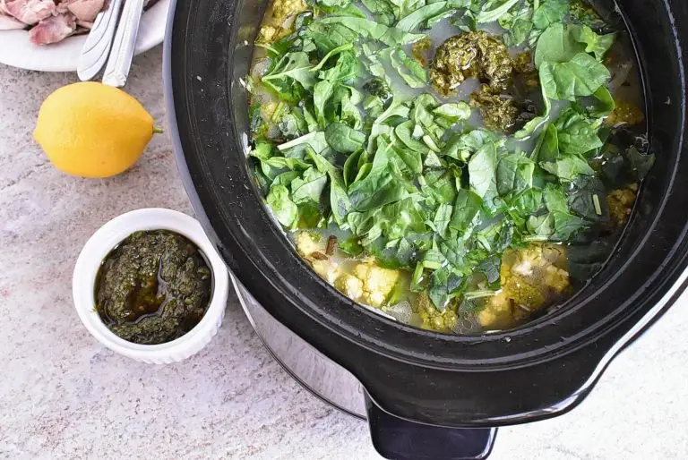 Step 5 - Lemony Pesto Chicken Noodle Soup