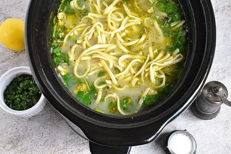 Step 6 - Lemony Pesto Chicken Noodle Soup