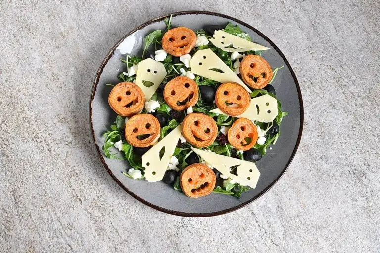 How to serve Ooky Spooky Sweet Potato Salad