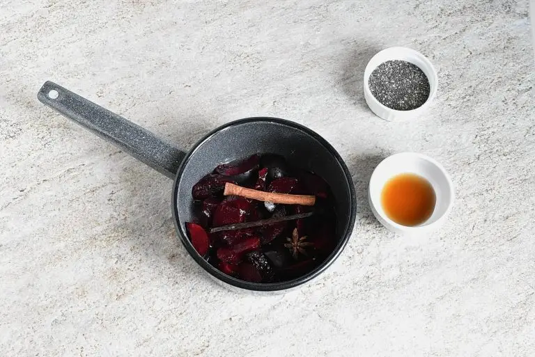 Step 1 - Sugar Free Plum Chia Jam