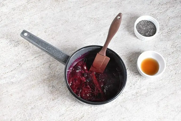 Step 2 - Sugar Free Plum Chia Jam