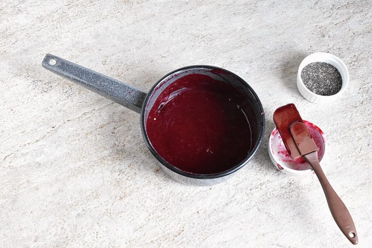 Step 4 - Sugar Free Plum Chia Jam