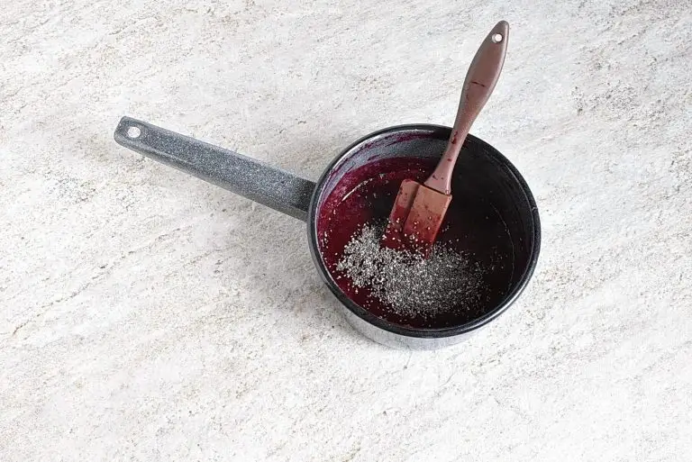 Step 5 - Sugar Free Plum Chia Jam