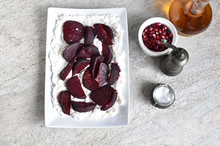 Step 6 - Roasted Beets with Beet Green Salsa Verde