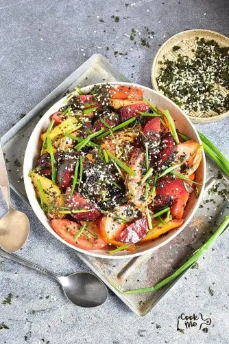 Tomato and Plum Salad