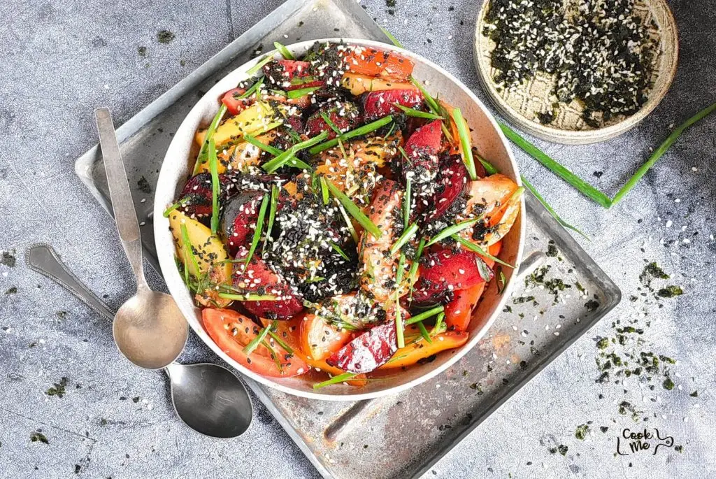 Tomato and Plum Salad