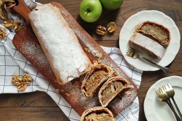 Step 18 - Austrian Apple Strudel Original Recipe
