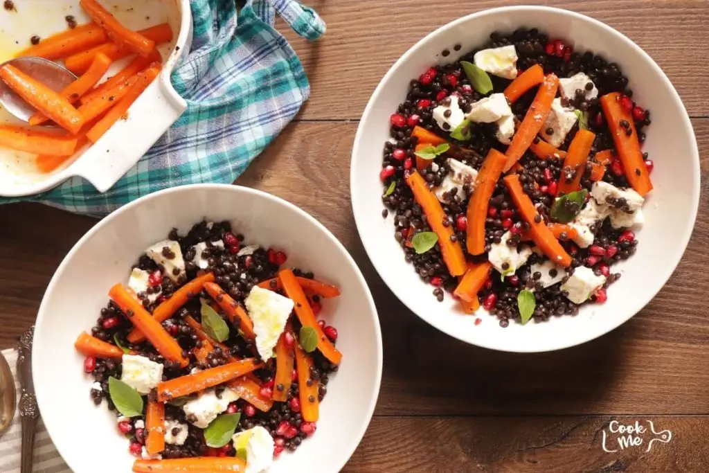 Black Beluga Lentil Salad