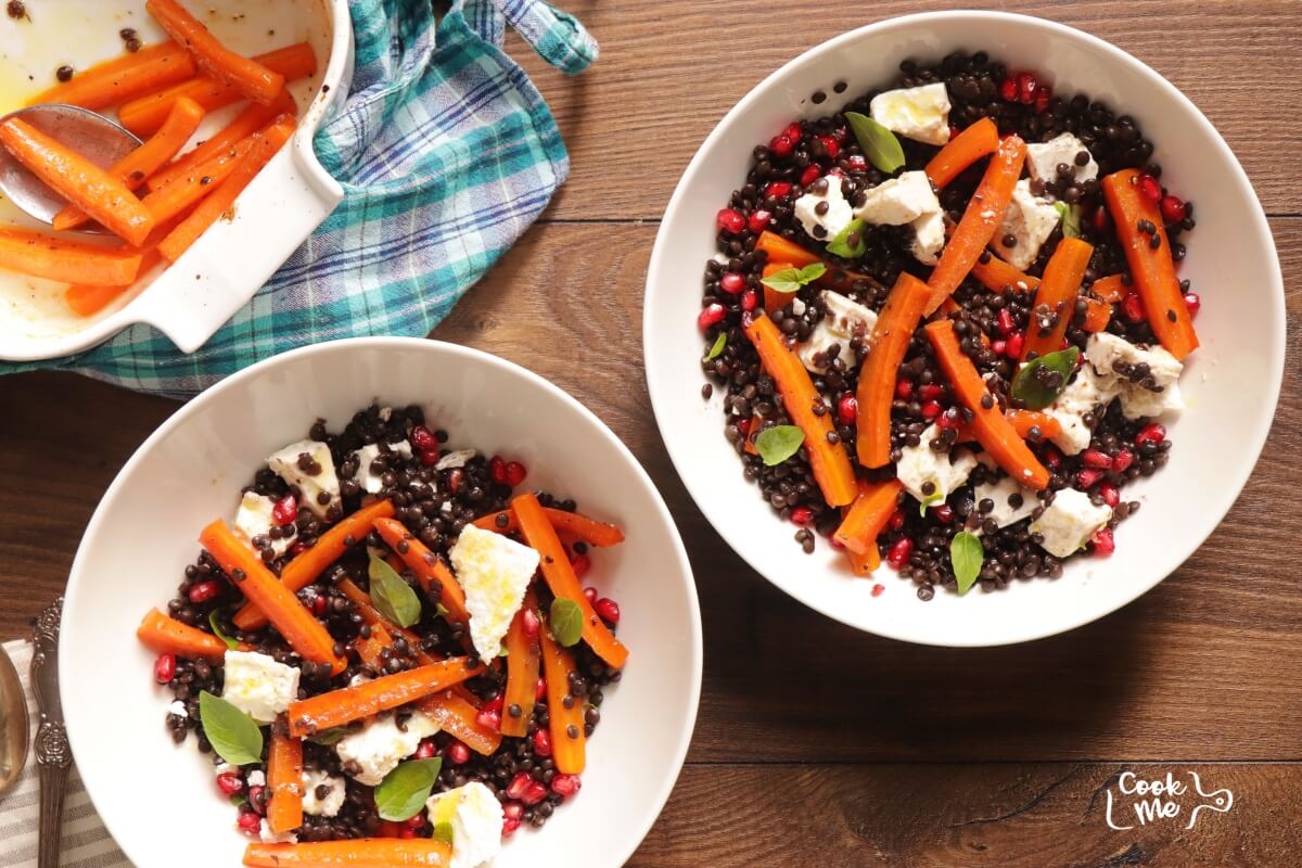 Black Beluga Lentil Salad