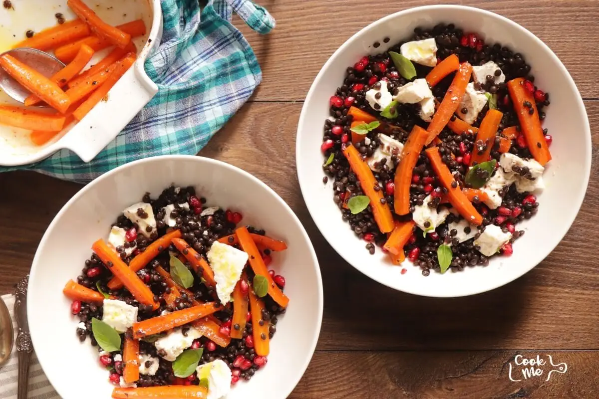 Black Beluga Lentil Salad