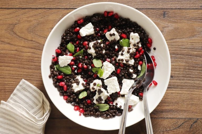 Step 5 - Black Beluga Lentil Salad