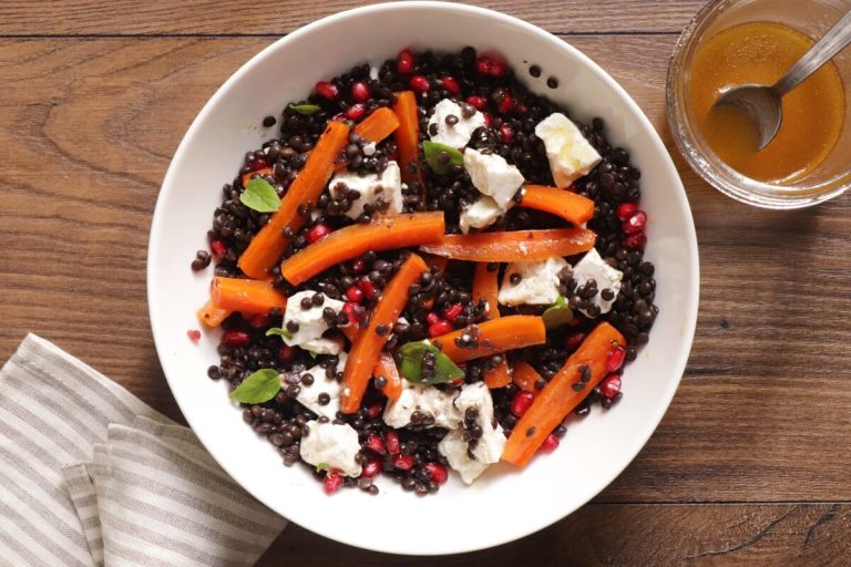 Step 6 - Black Beluga Lentil Salad