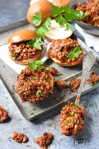 Vegan Cauliflower Sloppy Joes