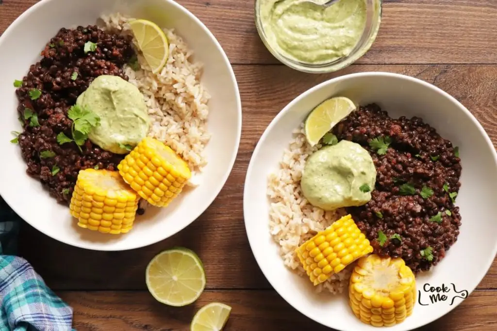 Chipotle Black Lentils