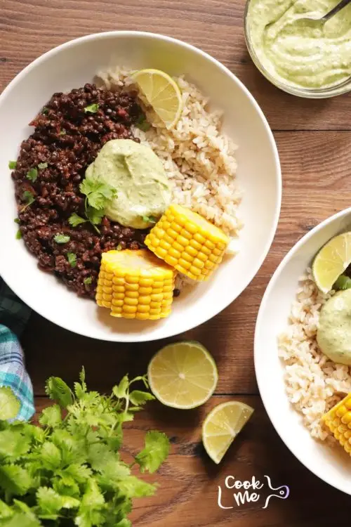 Chipotle Black Lentils