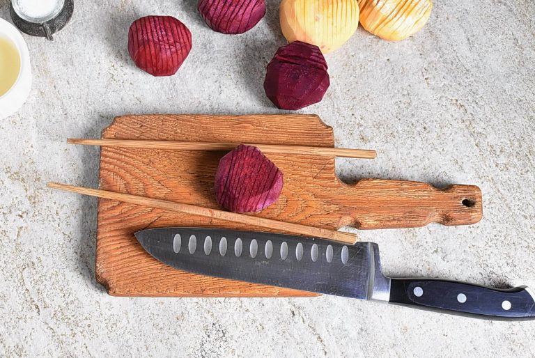 Step 2 - Roasted Hasselback Beets with Dill Dressing