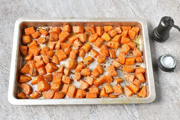Step 5 - Garlic Honey Roasted Sweet Potatoes