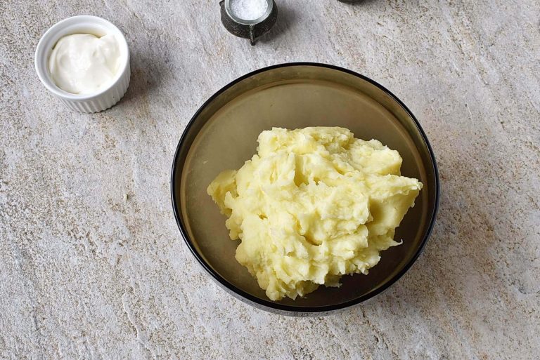 Step 2 - Pumpkin Stew with Mashed Potatoes