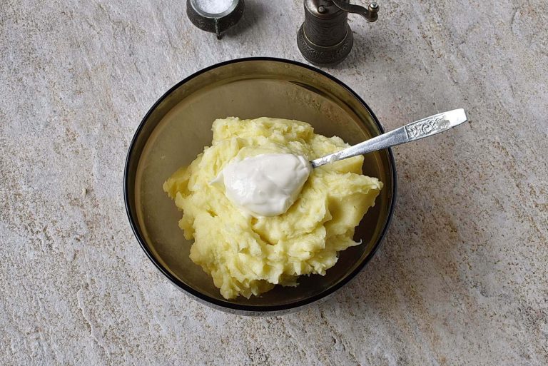 Step 2 - Pumpkin Stew with Mashed Potatoes