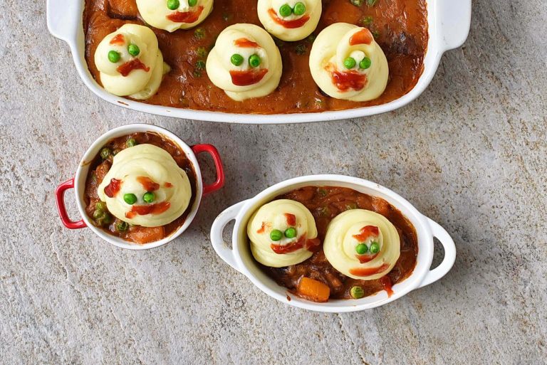 Step 13 - Pumpkin Stew with Mashed Potatoes