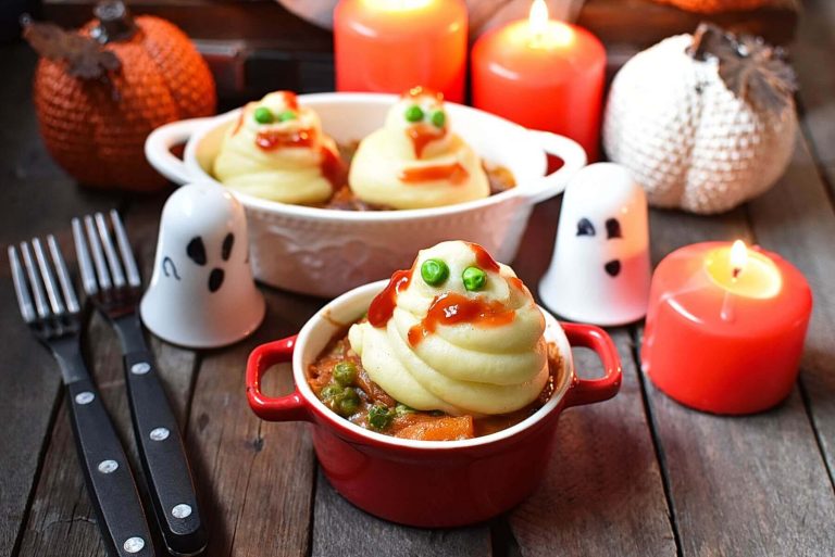 Step 14 - Pumpkin Stew with Mashed Potatoes