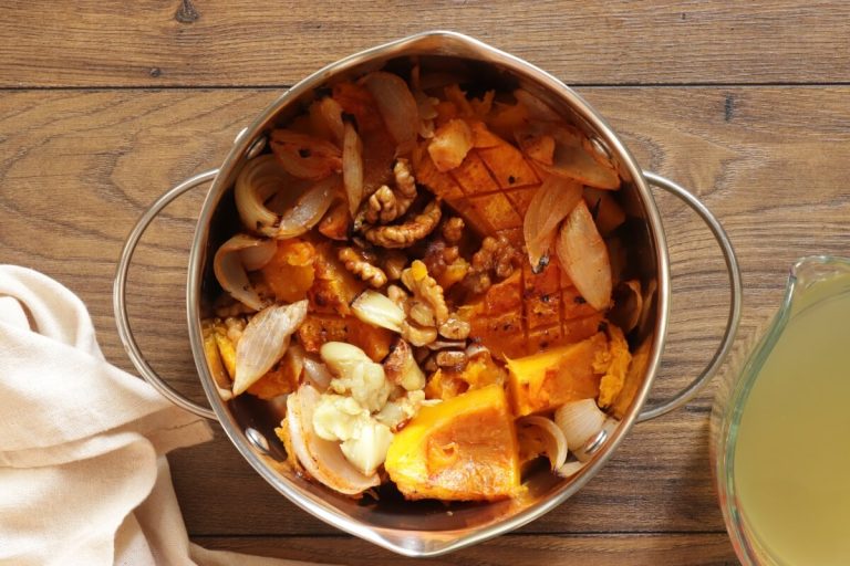 Step 4 - Vegan Roasted Butternut Squash Soup