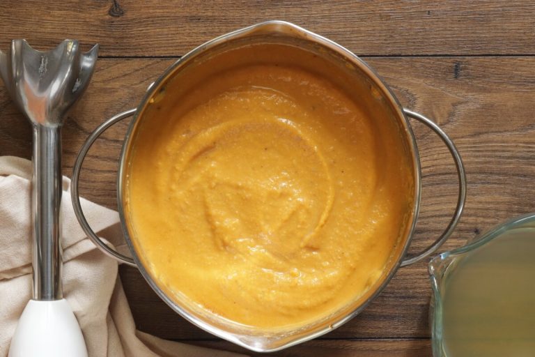 Step 5 - Vegan Roasted Butternut Squash Soup