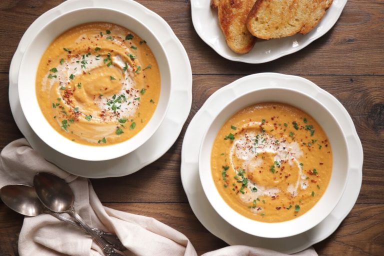 Step 6 - Vegan Roasted Butternut Squash Soup