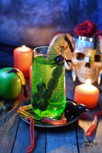 Wicked Poisoned Apple Halloween Cocktail