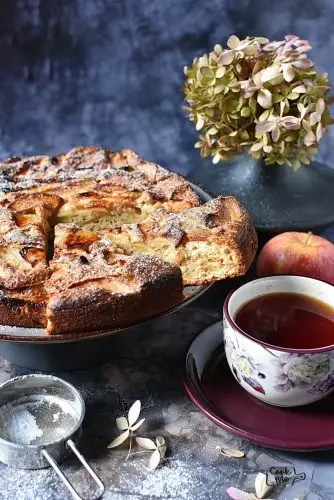 Apple Cloud Cake