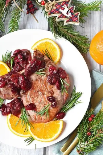 Cranberry Pork Chops