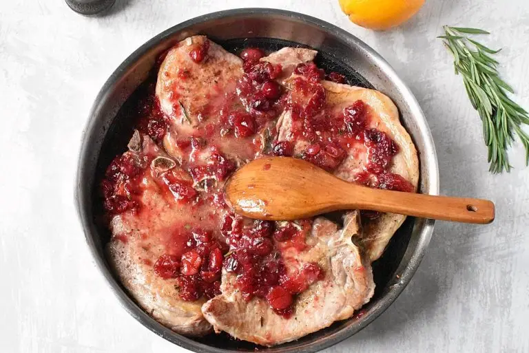 Step 4 - Cranberry Pork Chops