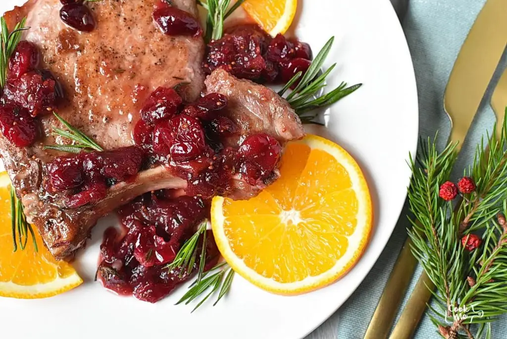 Cranberry Pork Chops