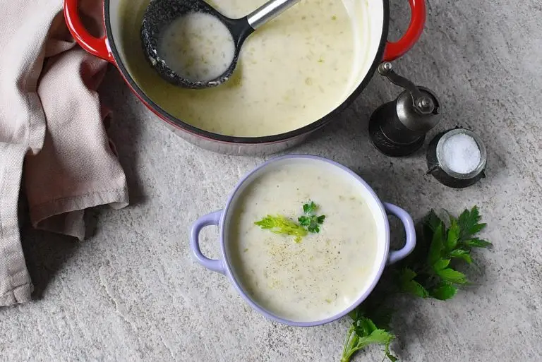 How to serve Cream of Celery Soup